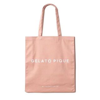 ジェラートピケ(gelato pique)のgelato pique トートバック　ピンク(エコバッグ)