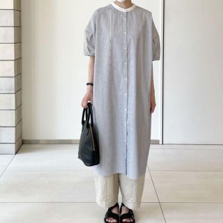 ネストローブ(nest Robe)の★休日と詩★アフタヌーンロングシャツ　(ロングワンピース/マキシワンピース)