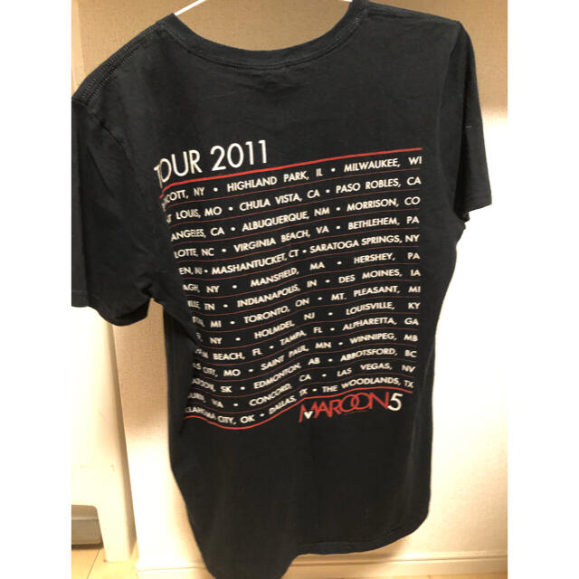 GILDAN(ギルタン)のGILDAN ギルダン MAROON5 マルーン5 2011 ツアー Tシャツ メンズのトップス(Tシャツ/カットソー(半袖/袖なし))の商品写真