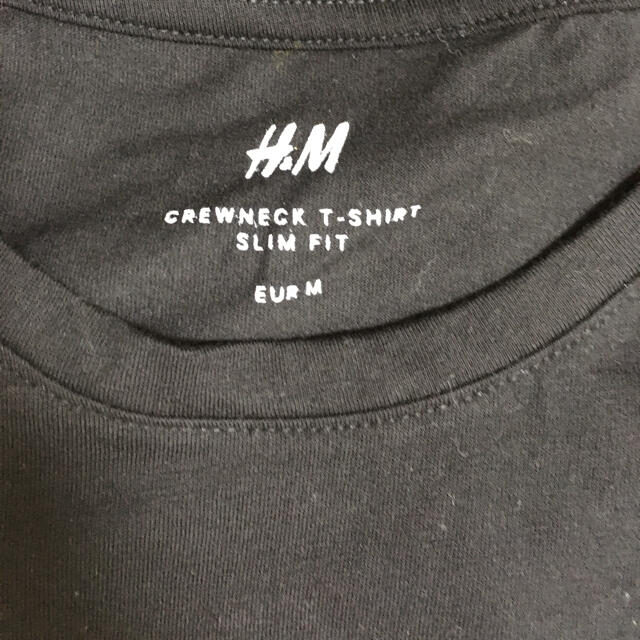 H&M(エイチアンドエム)の✨新品・未使用✨H&M クルーネックTシャツ3枚セット メンズのトップス(Tシャツ/カットソー(半袖/袖なし))の商品写真