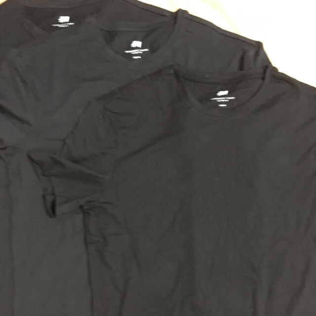 H&M(エイチアンドエム)の✨新品・未使用✨H&M クルーネックTシャツ3枚セット メンズのトップス(Tシャツ/カットソー(半袖/袖なし))の商品写真