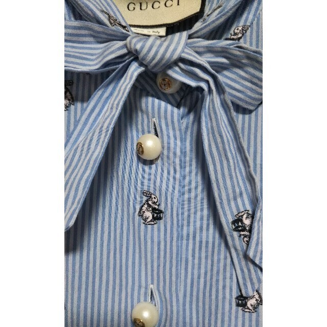 その他 GUCCI ウサギ柄刺繍シャツワンピース 通販日本 rhythmtrick.com