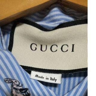 Gucci - GUCCI ウサギ柄刺繍シャツワンピースの通販 by ウナギ犬