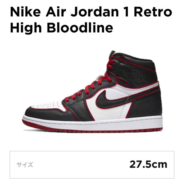 Air Jordan 1 RETRO HIGH OG Blood Line