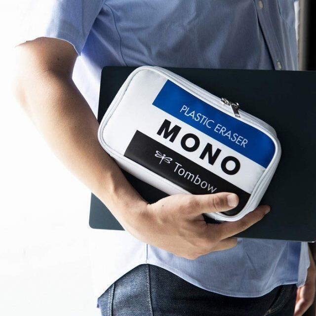 トンボ鉛筆(トンボエンピツ)のMONO 文具BOOK 付録 モノ消しゴムガジェットポーチ レディースのファッション小物(ポーチ)の商品写真