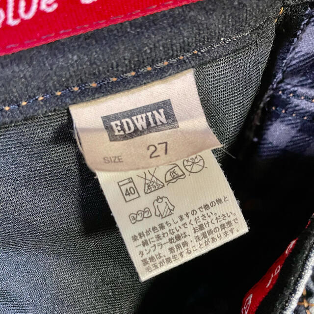 EDWIN デニム ジーンズ 27インチ WILDFIRE EGF503 メンズエドウィン503 サイズ27インチ