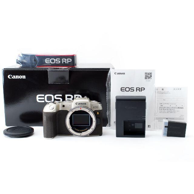 ほぼ新品】Canon EOS RP ゴールド ショット数2000以下 【60％OFF