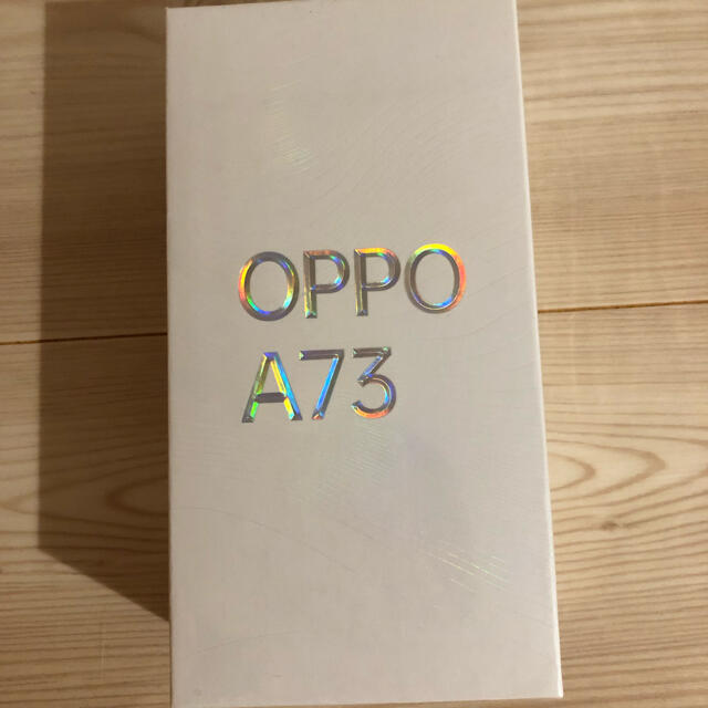 OPPO(オッポ)のOPPO A73 ダイナミックオレンジ　新品 スマホ/家電/カメラのスマートフォン/携帯電話(スマートフォン本体)の商品写真