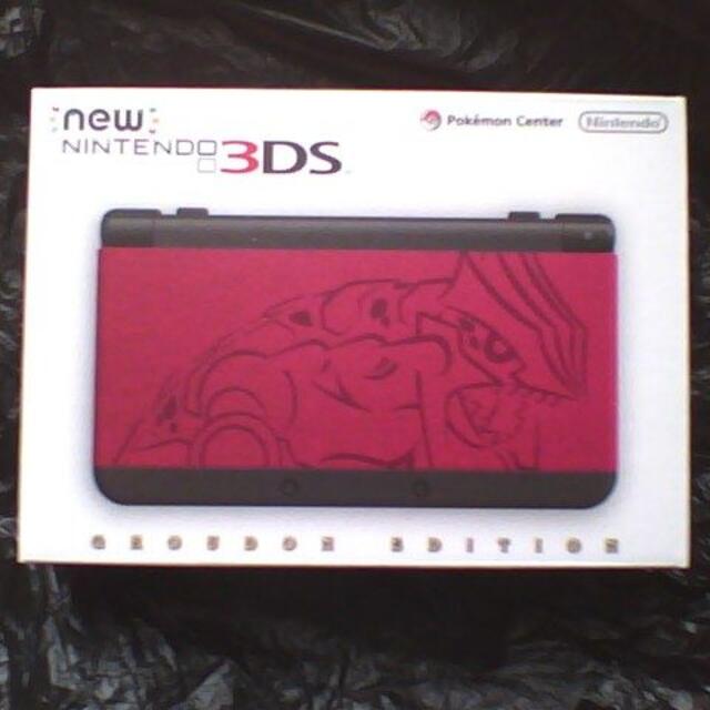 ポケモンセンターオリジナル Newニンテンドー3DS グラードンエディション