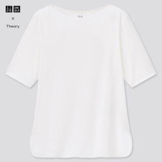 ユニクロ(UNIQLO)のエアリズムボードネックTシャツ(Tシャツ(半袖/袖なし))