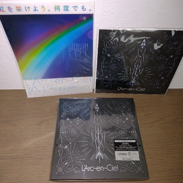 L'Arc～en～Cielミライ 完全生産限定盤 メガジャケ+クリアファイル付 エンタメ/ホビーのCD(ポップス/ロック(邦楽))の商品写真