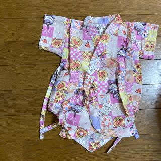 アンパンマン(アンパンマン)のアンパンマン　甚平　ロンパース　ベビー　夏服　半袖　70(甚平/浴衣)