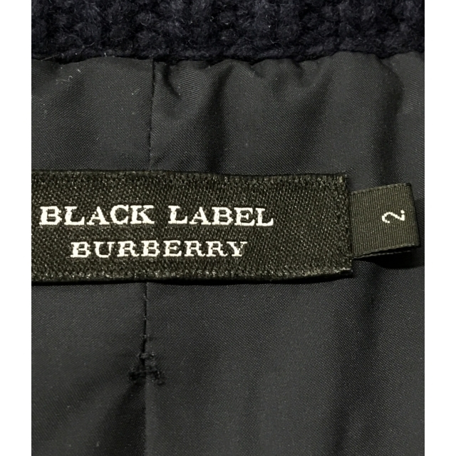 BURBERRY BLACK LABEL(バーバリーブラックレーベル)のバーバリーブラックレーベル ニット ダッフルコート メンズ 2 メンズのジャケット/アウター(その他)の商品写真