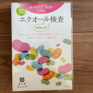 オオツカセイヤク(大塚製薬)のエクオール　検査　新品未開封(その他)