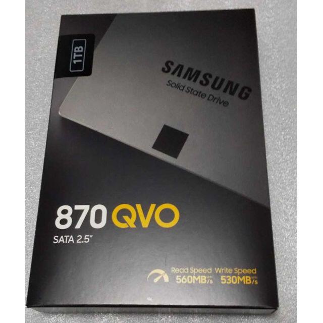 SSD Samsung 870 QVO 1TB 未開封未使用品