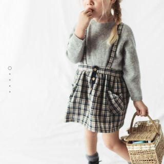 ザラキッズ(ZARA KIDS)のZARAキッズ＊チェックスカート【4-5y】(スカート)