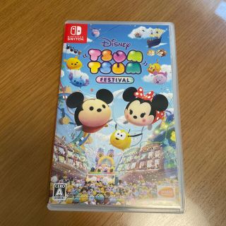 ニンテンドースイッチ(Nintendo Switch)のMAMA@さま専用♪ディズニーツムツム　フェスティバル　スイッチ　ソフト(家庭用ゲームソフト)