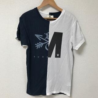 エム(M)のM×Burnout ドッキングTシャツ(Tシャツ/カットソー(半袖/袖なし))