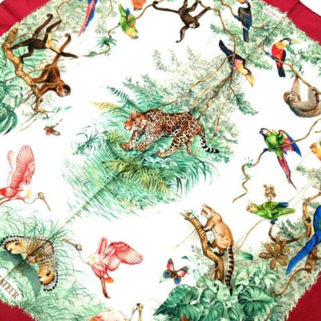 エルメス スカーフ美品 カレ90 EQUATEUR-