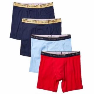 トミーヒルフィガー(TOMMY HILFIGER)の【4枚】TOMMY HILFIGER ボクサーパンツ S(ボクサーパンツ)