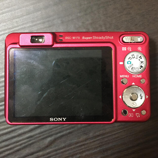 SONY(ソニー)のSONY Cyber−Shot W DSC-W170(R) スマホ/家電/カメラのカメラ(コンパクトデジタルカメラ)の商品写真