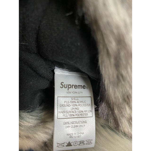 Supreme(シュプリーム)のSupreme Faux Fur Reversible Jacket L メンズのジャケット/アウター(ブルゾン)の商品写真