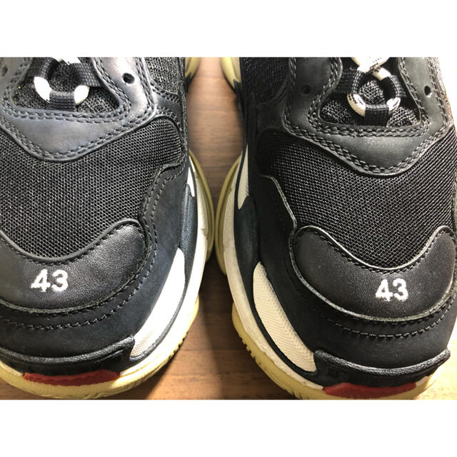 Balenciaga(バレンシアガ)の(最終値下げです)◼️BALENCIAGA triple S noir メンズの靴/シューズ(スニーカー)の商品写真