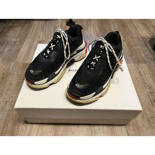 バレンシアガ(Balenciaga)の(最終値下げです)◼️BALENCIAGA triple S noir(スニーカー)