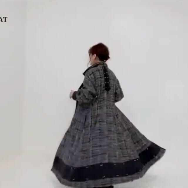 Ameri VINTAGE(アメリヴィンテージ)のkoh.style × yukko ロングコート メンズのジャケット/アウター(チェスターコート)の商品写真