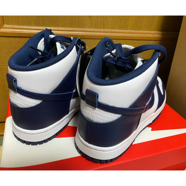 NIKE(ナイキ)のDUNK HIGH CHAMPIONSHIP NAVY ダンク ネイビー メンズの靴/シューズ(スニーカー)の商品写真