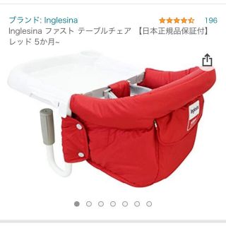 イングリッシーナ(Inglesina)のイングリッシーナ　テーブルチェア(その他)