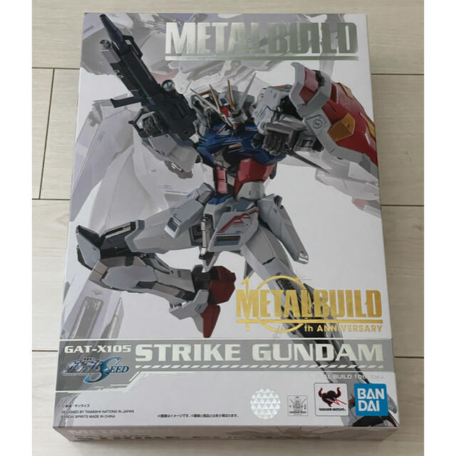 BANDAI(バンダイ)のMETAL BUILD ストライクガンダム METALBUILD10th Ver エンタメ/ホビーのおもちゃ/ぬいぐるみ(模型/プラモデル)の商品写真