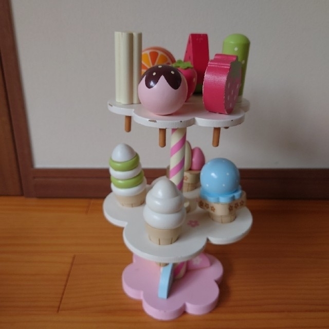 【値下げ！】マザーガーデン アイスクリーム屋さん キッズ/ベビー/マタニティのおもちゃ(知育玩具)の商品写真