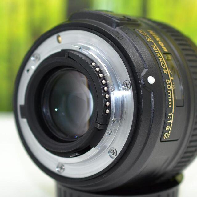 ニコン AF-S 50mm F1.8 G☆明るい単焦点レンズ☆1960-2 カメラ 人気の