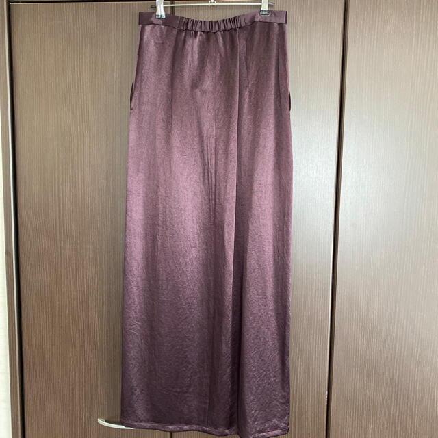 GALLARDA GALANTE(ガリャルダガランテ)のヴィンテージサテンスカート レディースのスカート(ロングスカート)の商品写真