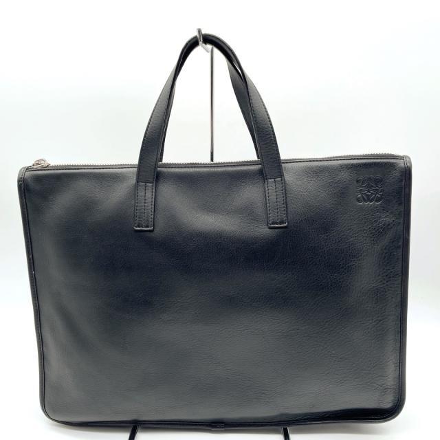 完成品 LOEWE(ロエベ) ビジネスバッグ - 黒 レザー - 通販