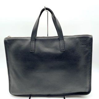 ロエベ(LOEWE)のLOEWE(ロエベ) ビジネスバッグ - 黒 レザー(ビジネスバッグ)