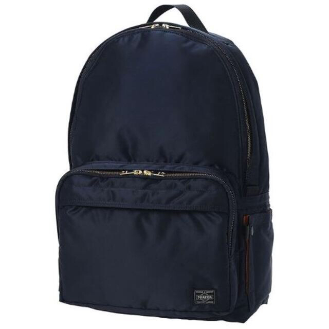 ナイロンツイル裏【新品】Porter tanker backpack iron blue