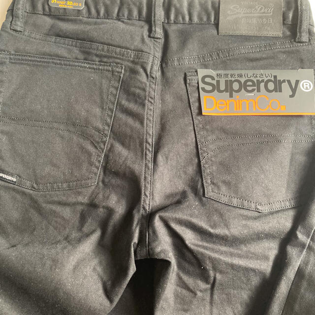 パンツ新品 Superdry 極度乾燥　メンズ ジーンズ W31 L32 お値引き対応