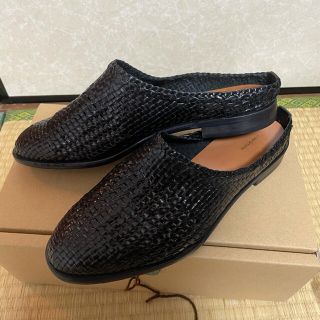 エンダースキーマ(Hender Scheme)の格安美品！　Hender Scheme　hand mesh mule  サイズ5(スリッポン/モカシン)