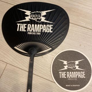 ザランページ(THE RAMPAGE)のTHE RAMPAGE 団扇 コースター(国内アーティスト)