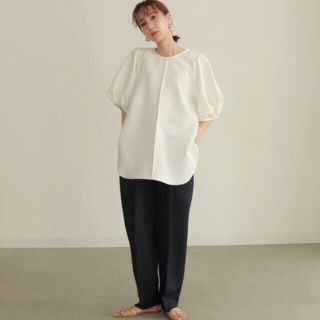 トゥデイフル(TODAYFUL)のlouren paff sleeve over blouse(シャツ/ブラウス(半袖/袖なし))