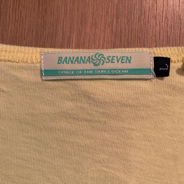 877*7(BANANA SEVEN)(バナナセブン)のBANAN SEVEN バナナセブン　レディース　半袖　Tシャツ レディースのトップス(Tシャツ(半袖/袖なし))の商品写真