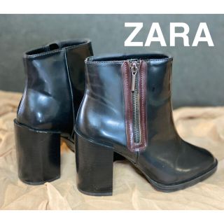 ザラ(ZARA)の37 ZARAザラ ショートブーツ(ブーツ)