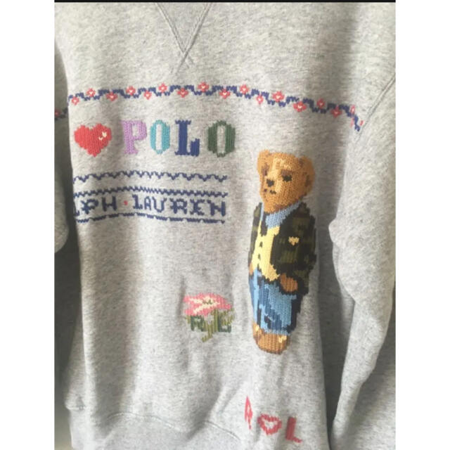 POLO RALPH LAUREN(ポロラルフローレン)のラルフローレン トレーナー ポロベアー Ralph Lauren レディースのトップス(トレーナー/スウェット)の商品写真