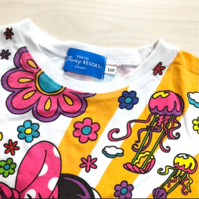 Disney(ディズニー)のsuzuさまご専用☆ ディズニーTシャツ110 キッズ/ベビー/マタニティのキッズ服女の子用(90cm~)(Tシャツ/カットソー)の商品写真