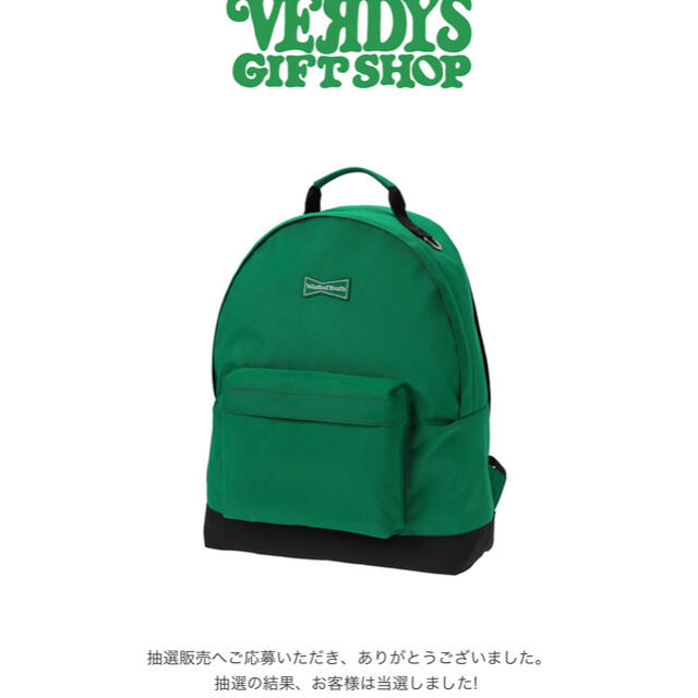 POTR X WASTED YOUTH DAY PACK【GREEN】メンズ