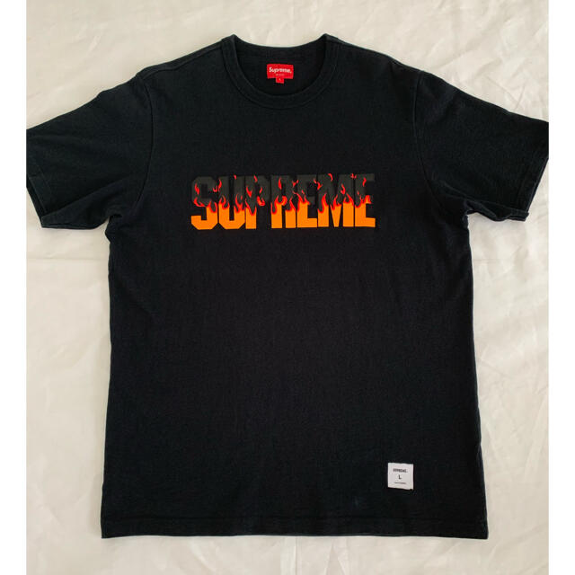 supreme 19aw flame s/s top シュプリーム　Tシャツ