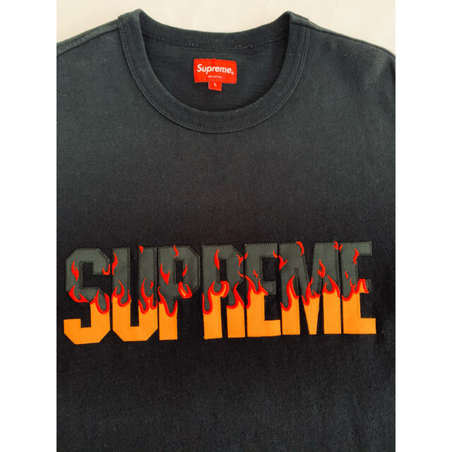 supreme 19aw flame s/s top シュプリーム　Tシャツ