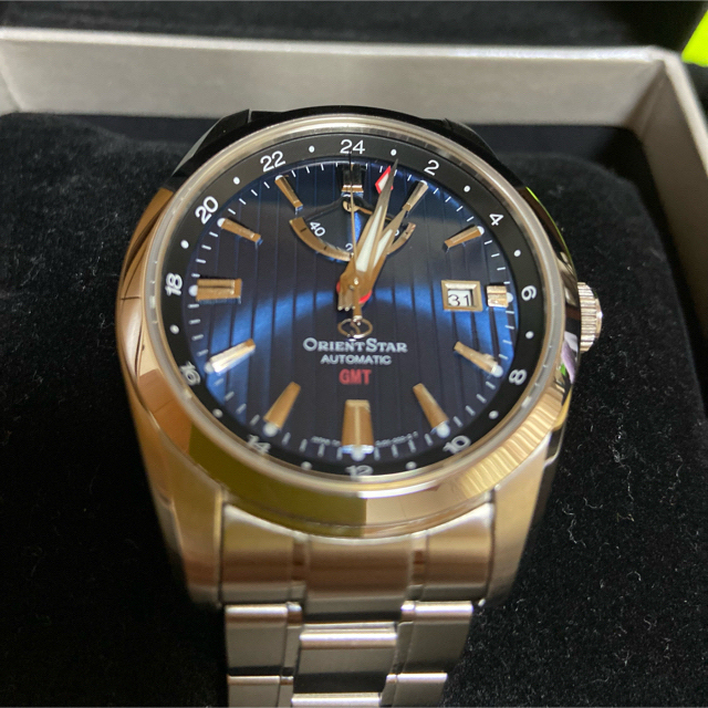 ORIENT(オリエント)のオリエントスター GMT 美品 メンズの時計(腕時計(アナログ))の商品写真